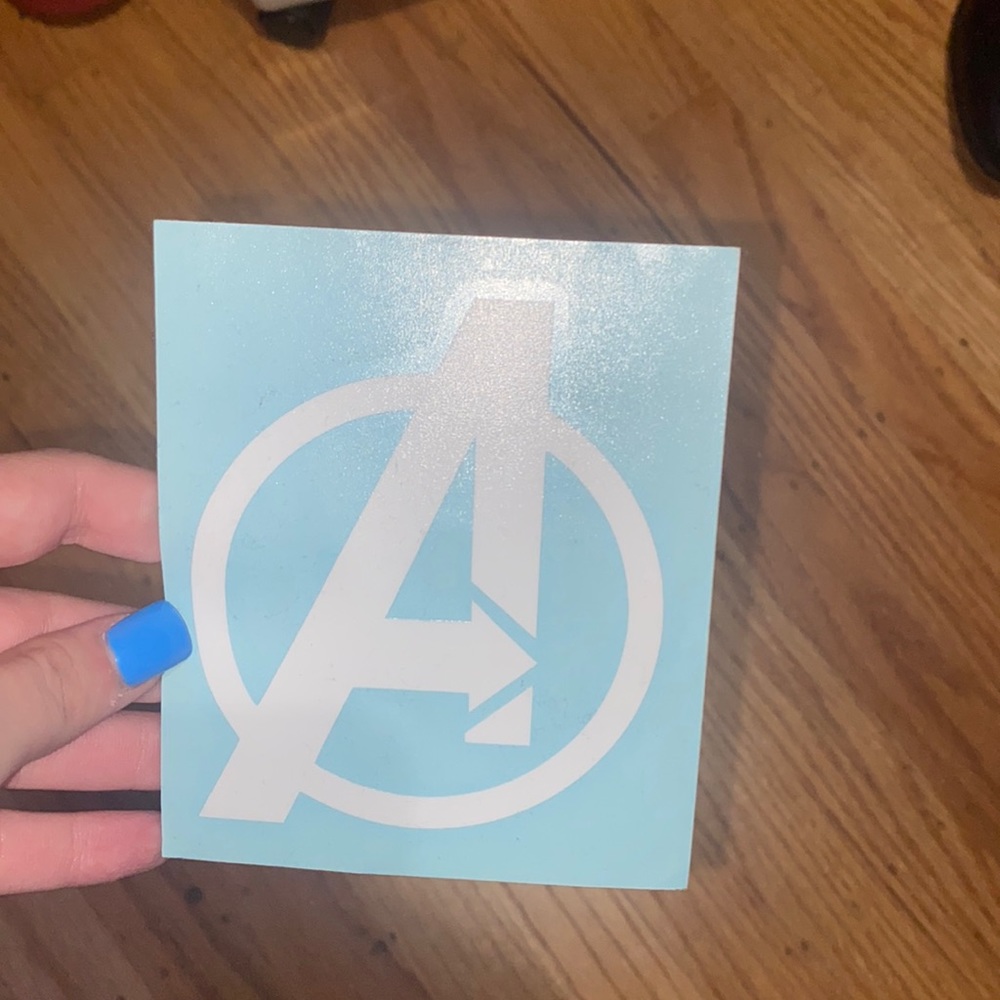 Avengers car sticker